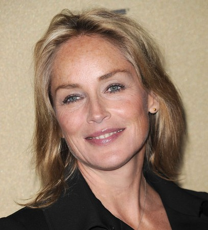 Sharon Stone got her ears repierced at Rothsteins in Beverly Hills